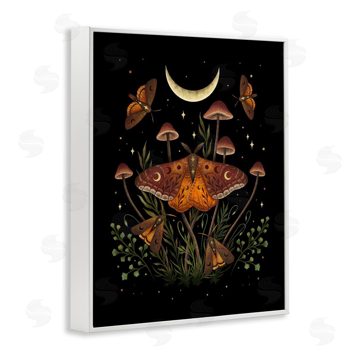 Episodic Drawings Astral Moth & Moon