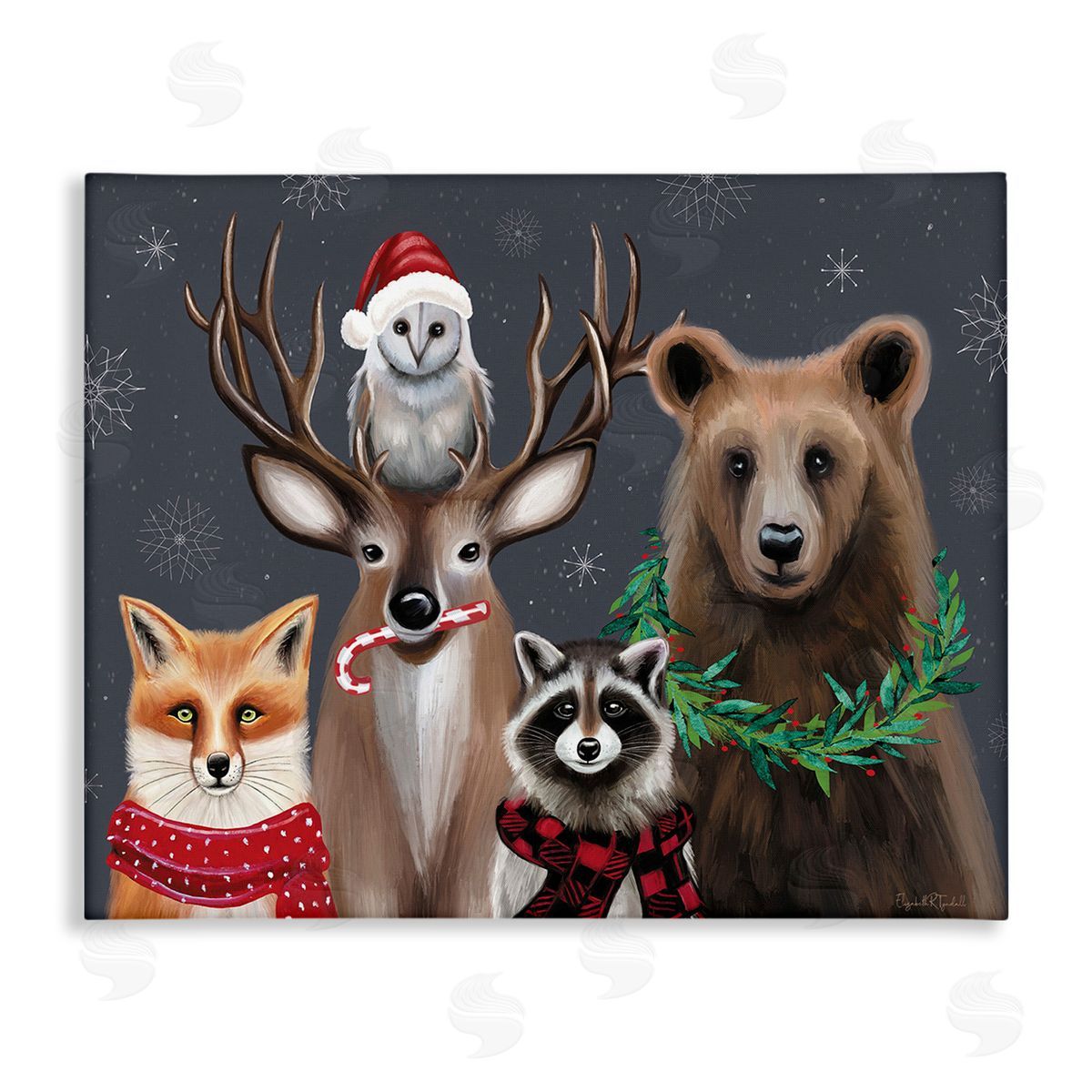 Elizabeth Tyndall Winter Woodland Animals
