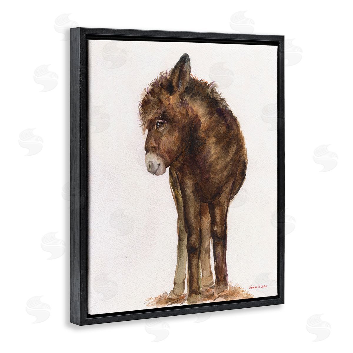 George Dyachenko Smiling Donkey Foal