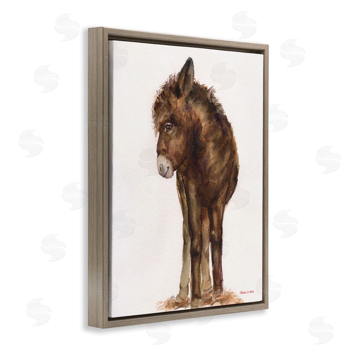 George Dyachenko Smiling Donkey Foal