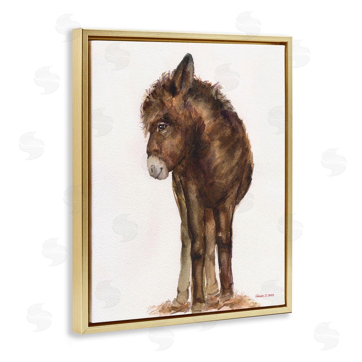 George Dyachenko Smiling Donkey Foal