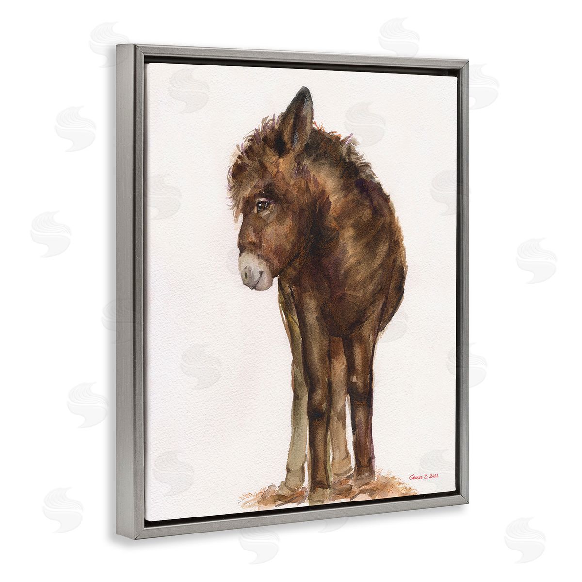 George Dyachenko Smiling Donkey Foal