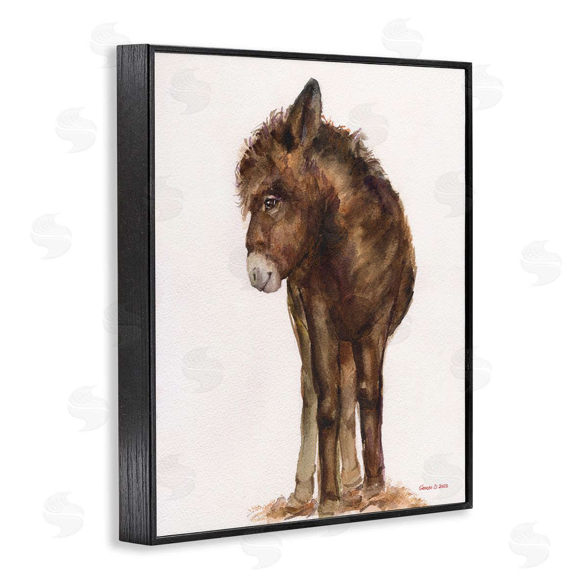 George Dyachenko Smiling Donkey Foal