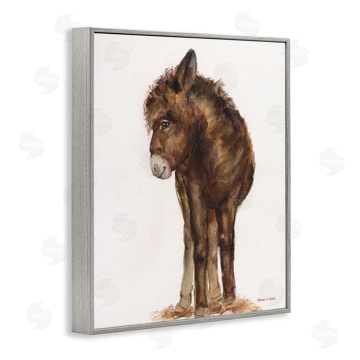 George Dyachenko Smiling Donkey Foal