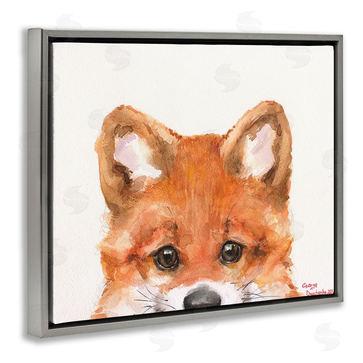 George Dyachenko Fox Cub Peeking