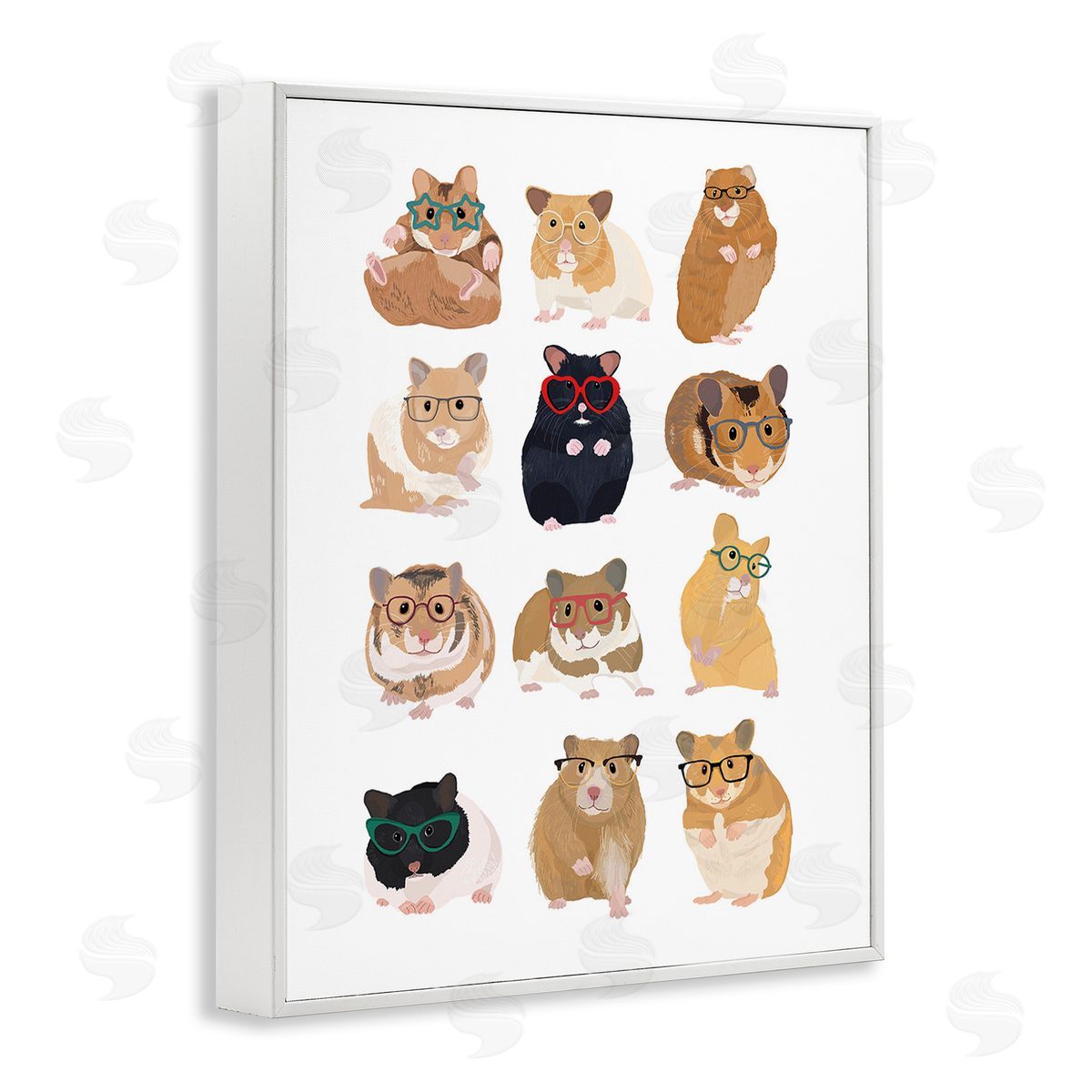 Hanna Melin Hipster Hamsters in Glasses