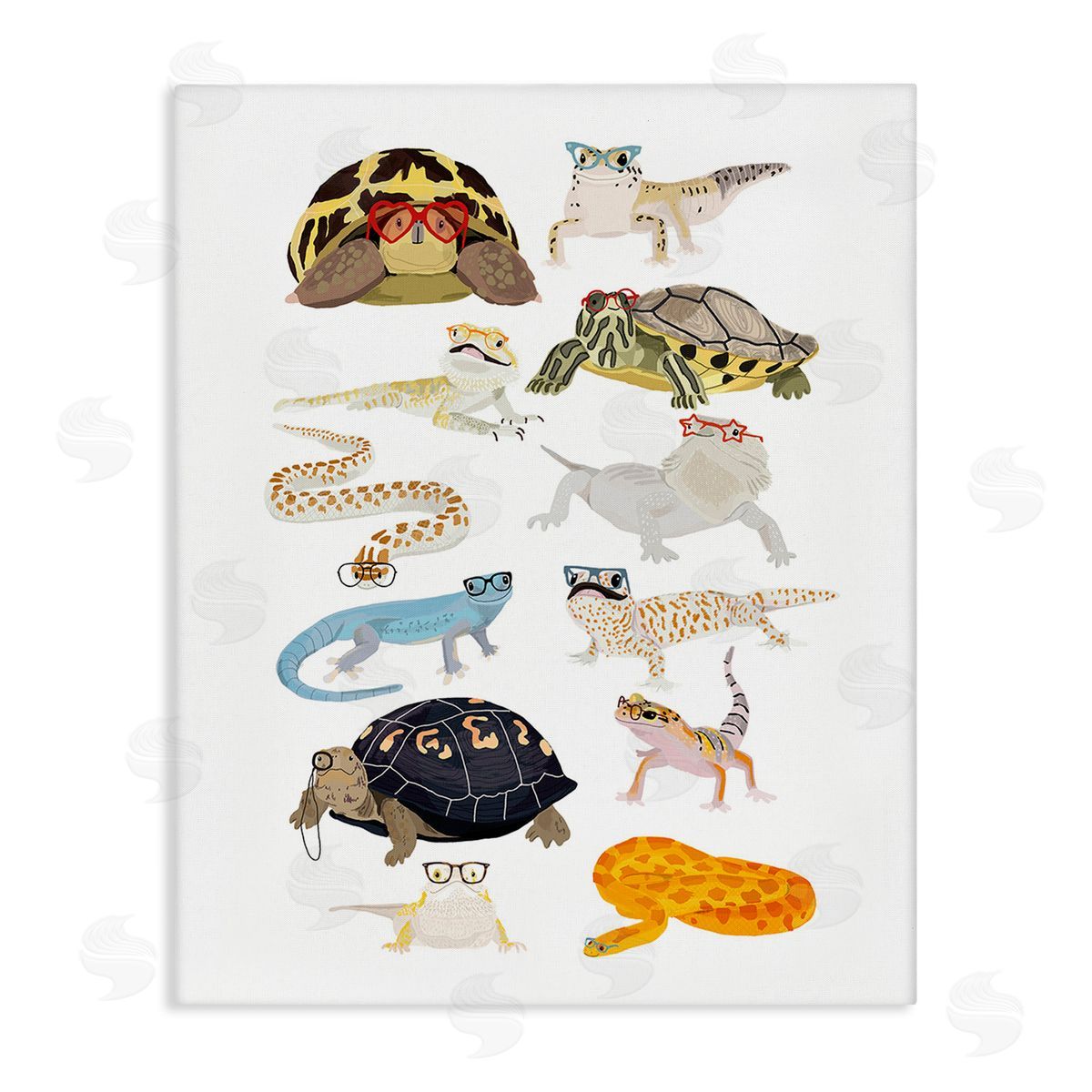 Hanna Melin Hipster Glasses Reptiles