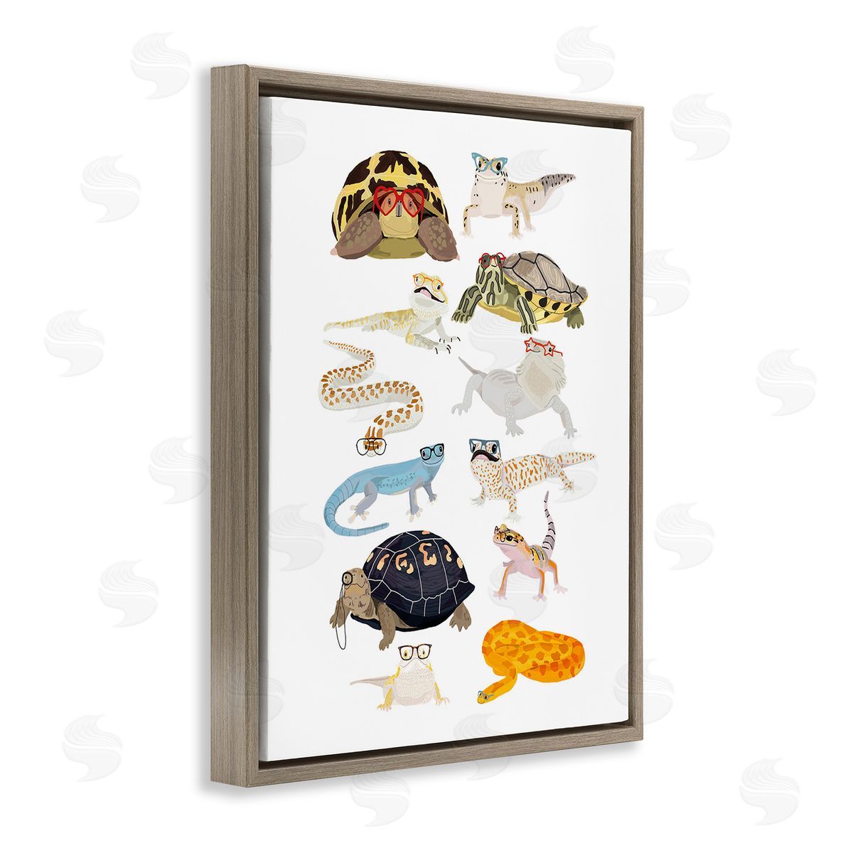 Hanna Melin Hipster Glasses Reptiles