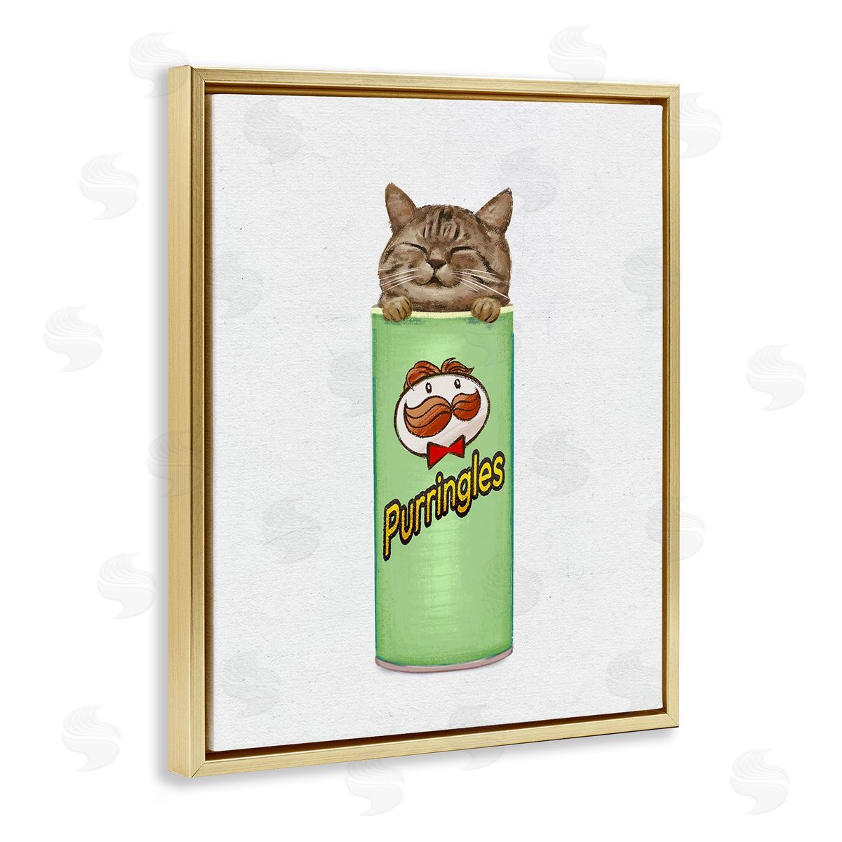 Ziwei Li Kitten in Chips Tin