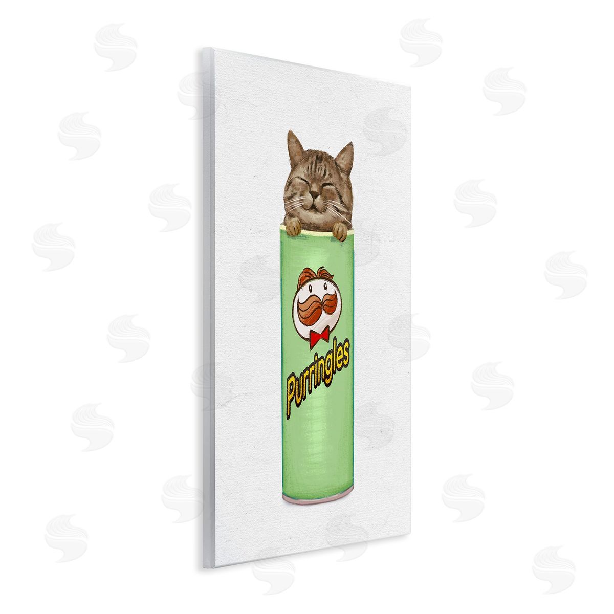 Ziwei Li Kitten in Chips Tin