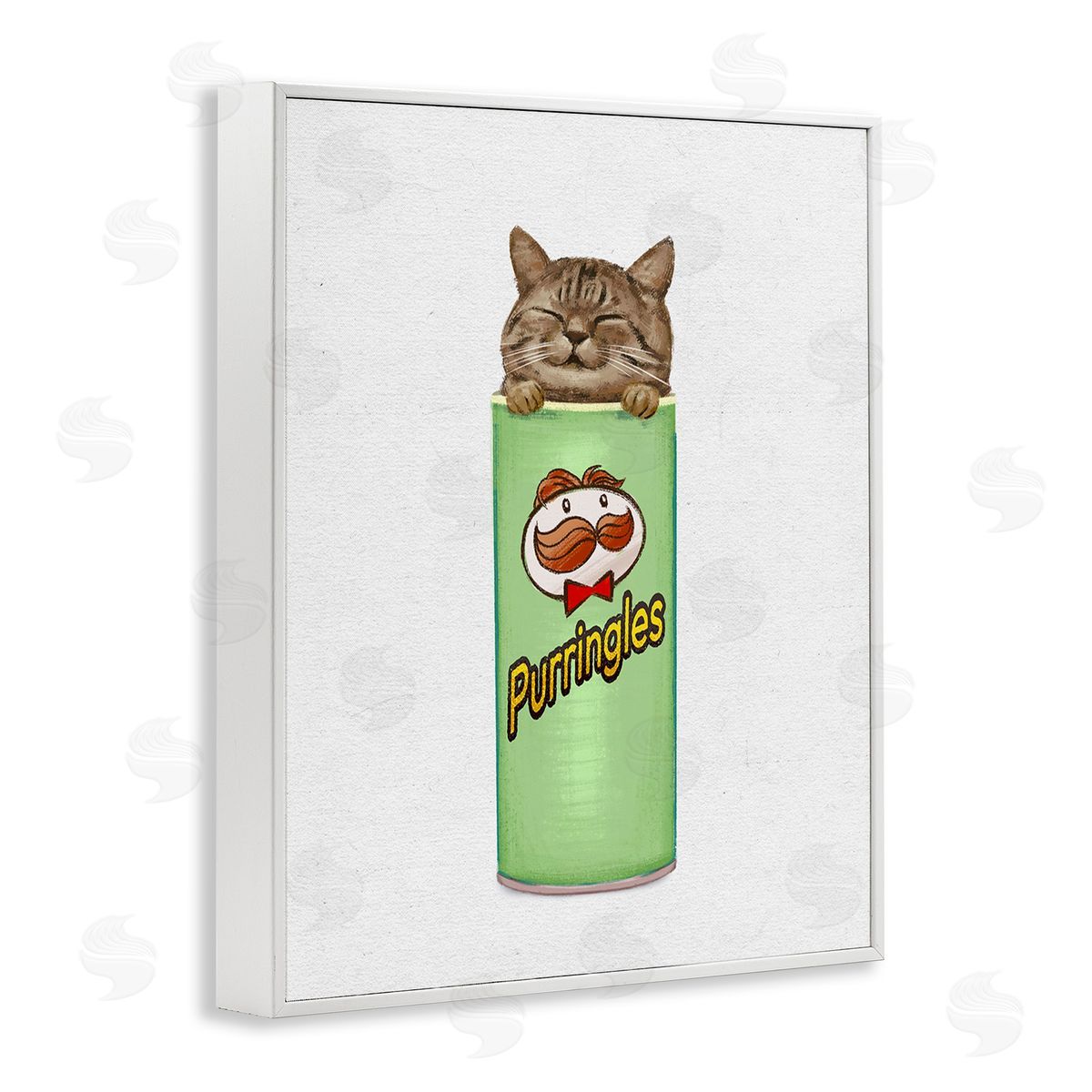 Ziwei Li Kitten in Chips Tin