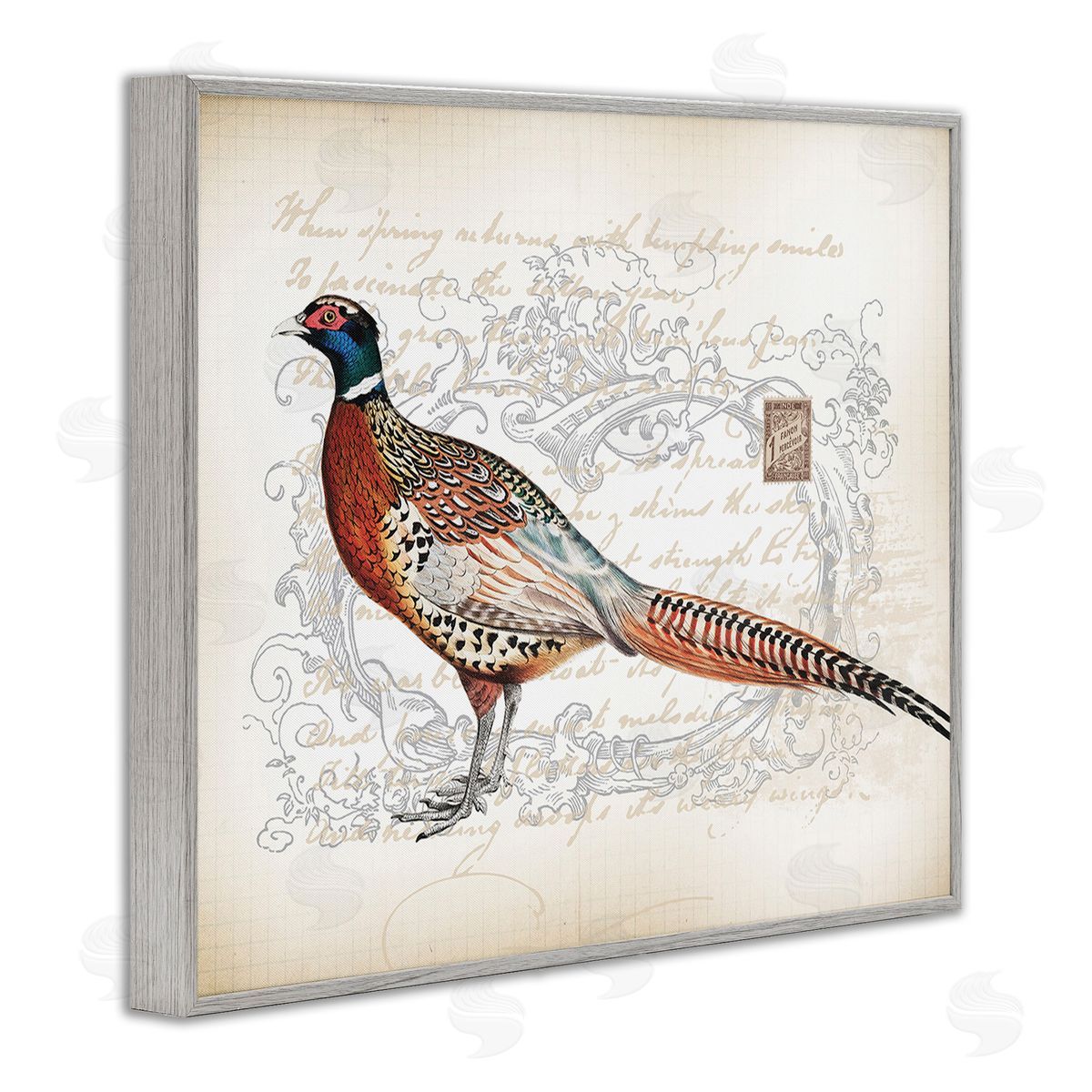 Lula Bijoux & co. Pheasant & Vintage Pattern