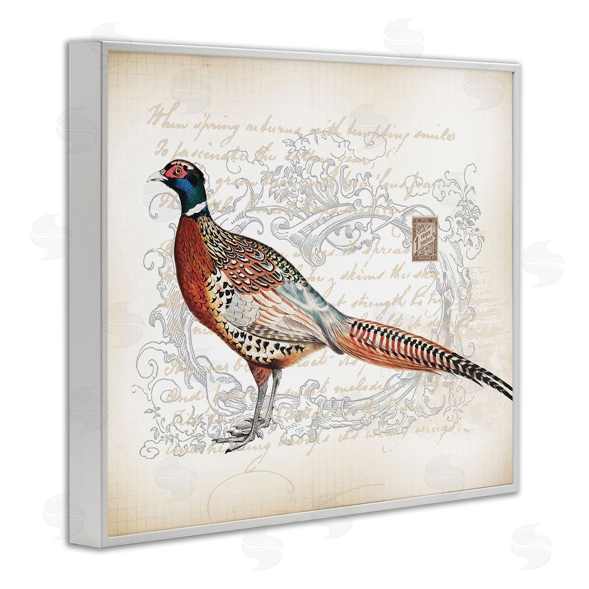 Lula Bijoux & co. Pheasant & Vintage Pattern