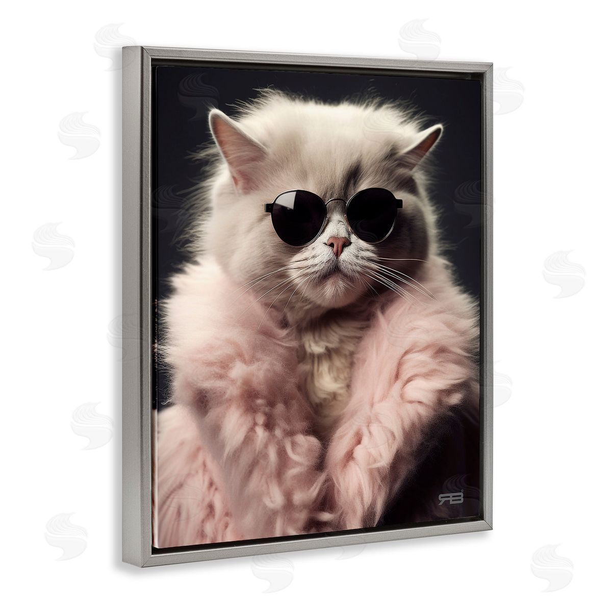 RB Cat in Fur Jacket