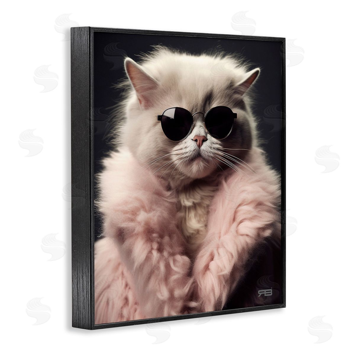 RB Cat in Fur Jacket