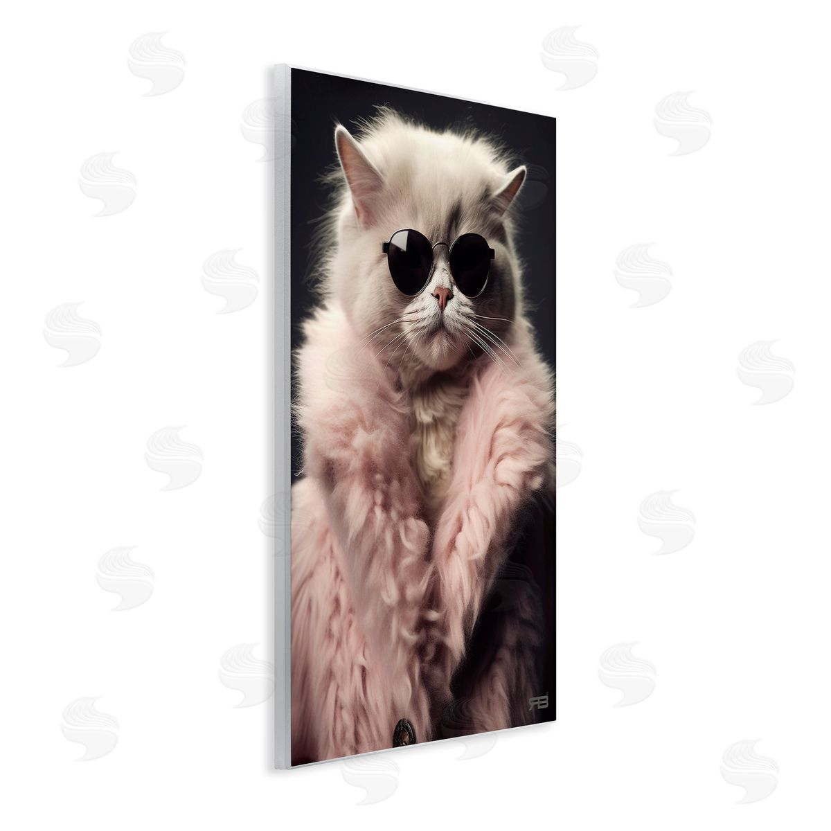 RB Cat in Fur Jacket