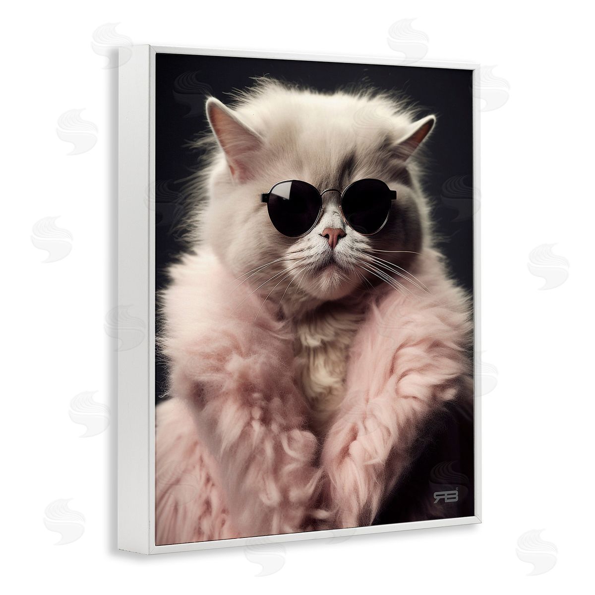 RB Cat in Fur Jacket