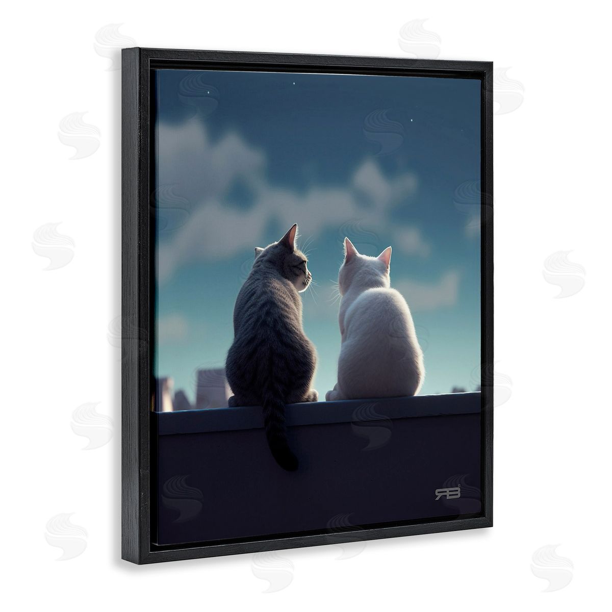 RB Gazing Cat Pair