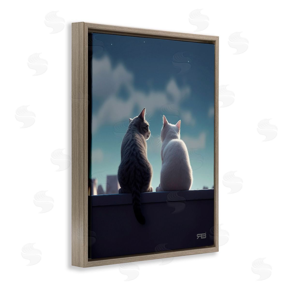 RB Gazing Cat Pair