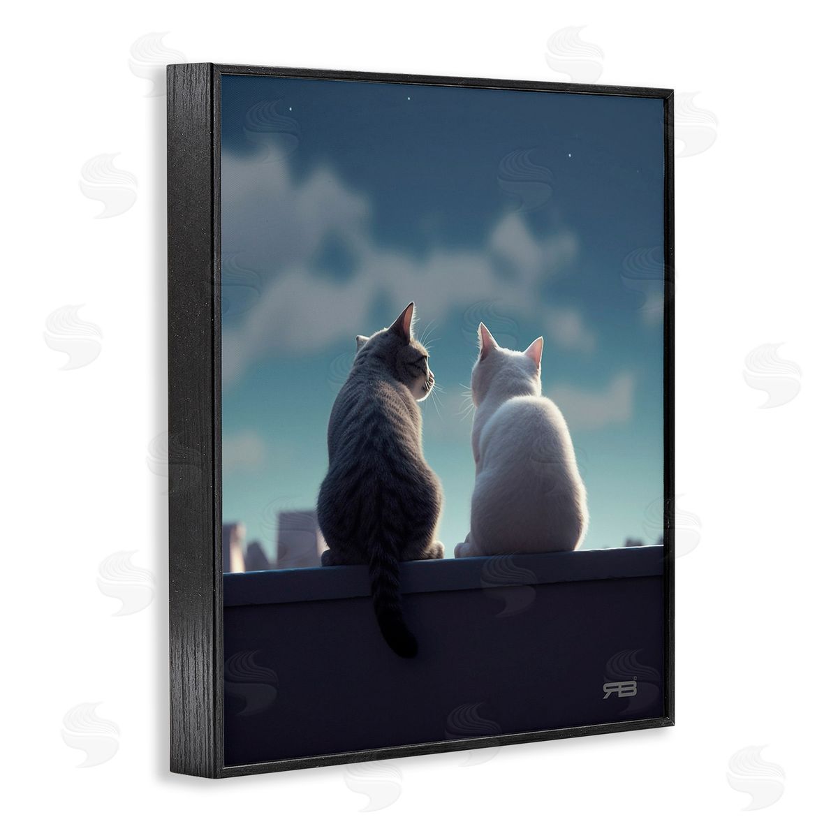 RB Gazing Cat Pair
