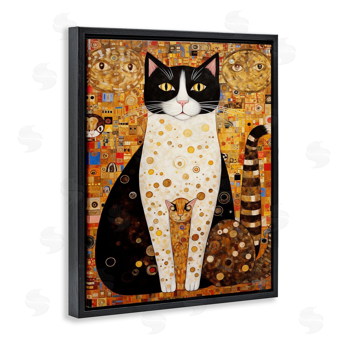 RB Mosaic Style Cats Pattern