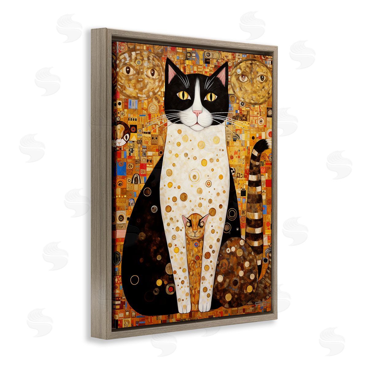 RB Mosaic Style Cats Pattern