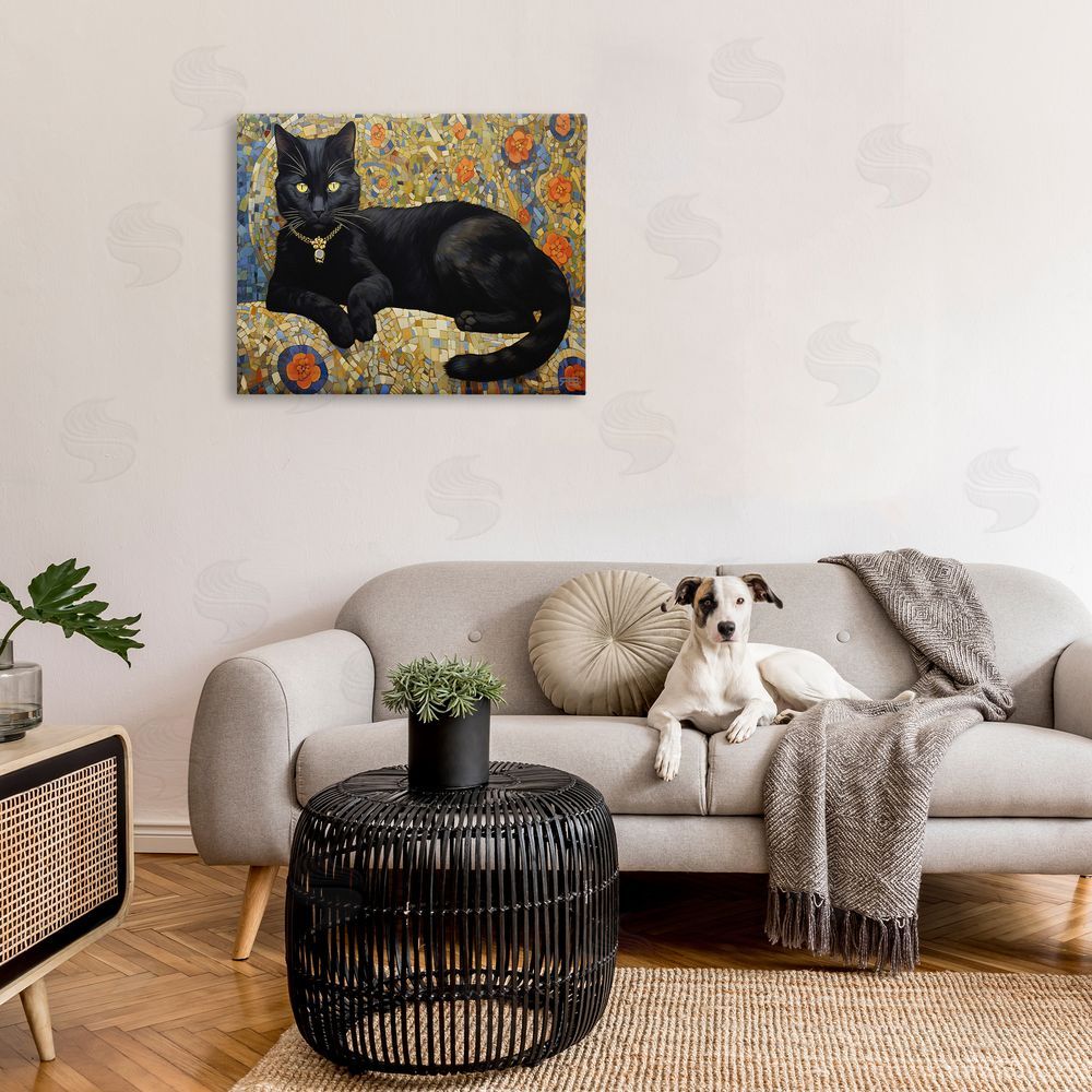 RB Mosaic Patterned Cat