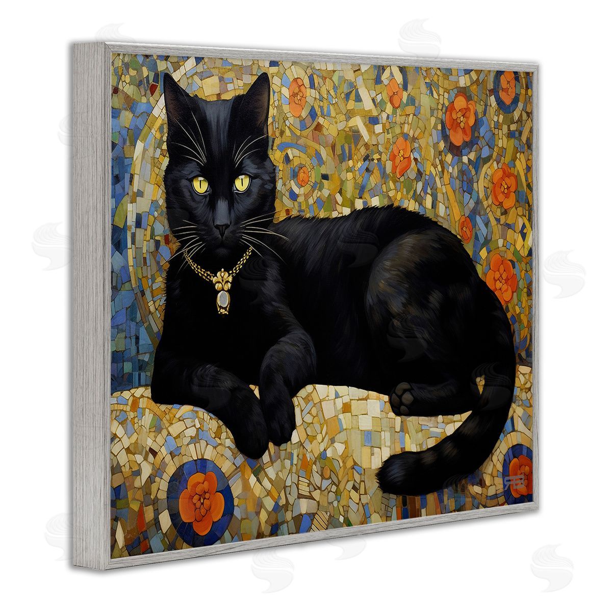 RB Mosaic Patterned Cat