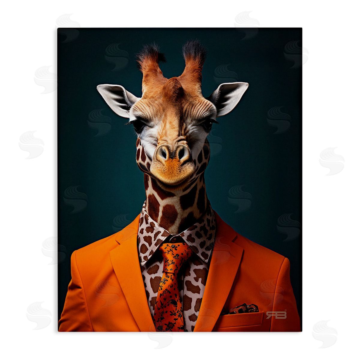 RB Giraffe_side in Formal Suit