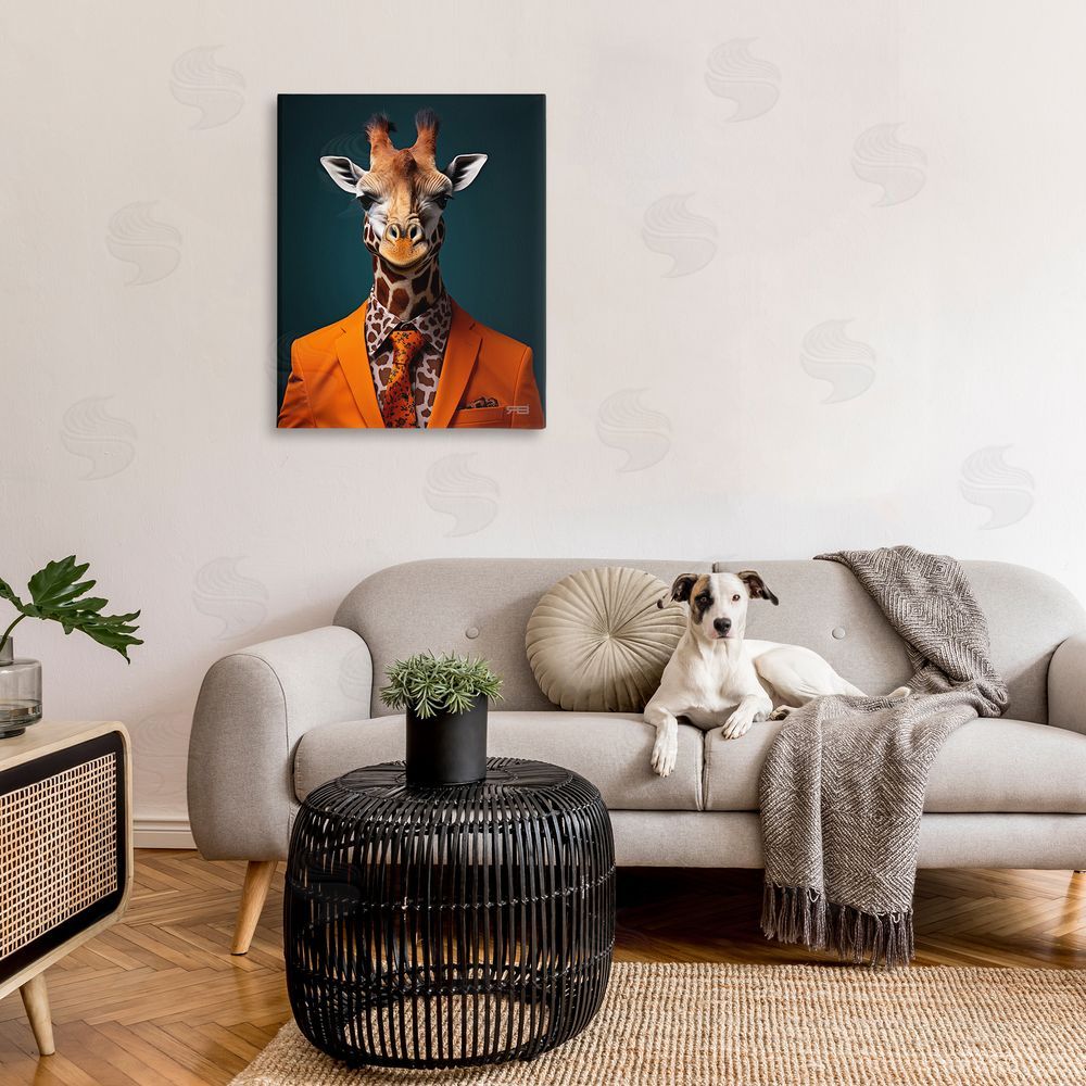 RB Giraffe_side in Formal Suit