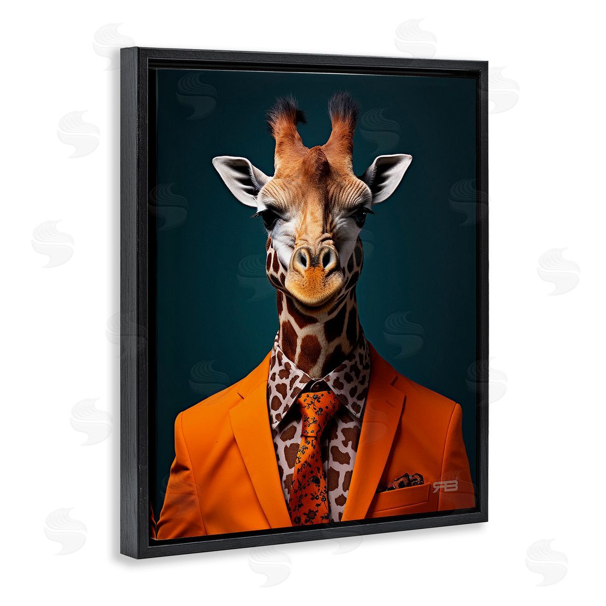 RB Giraffe_side in Formal Suit