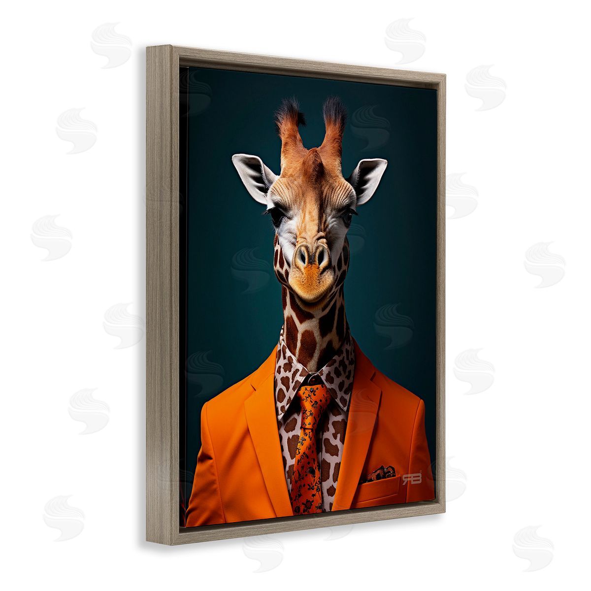 RB Giraffe_side in Formal Suit