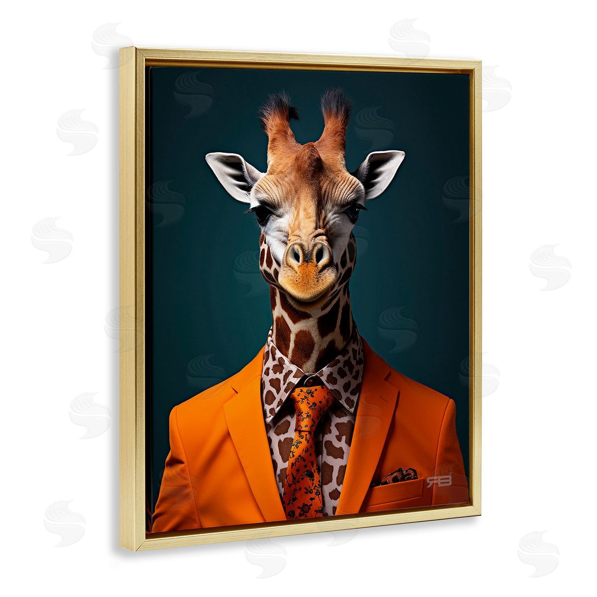 RB Giraffe_side in Formal Suit