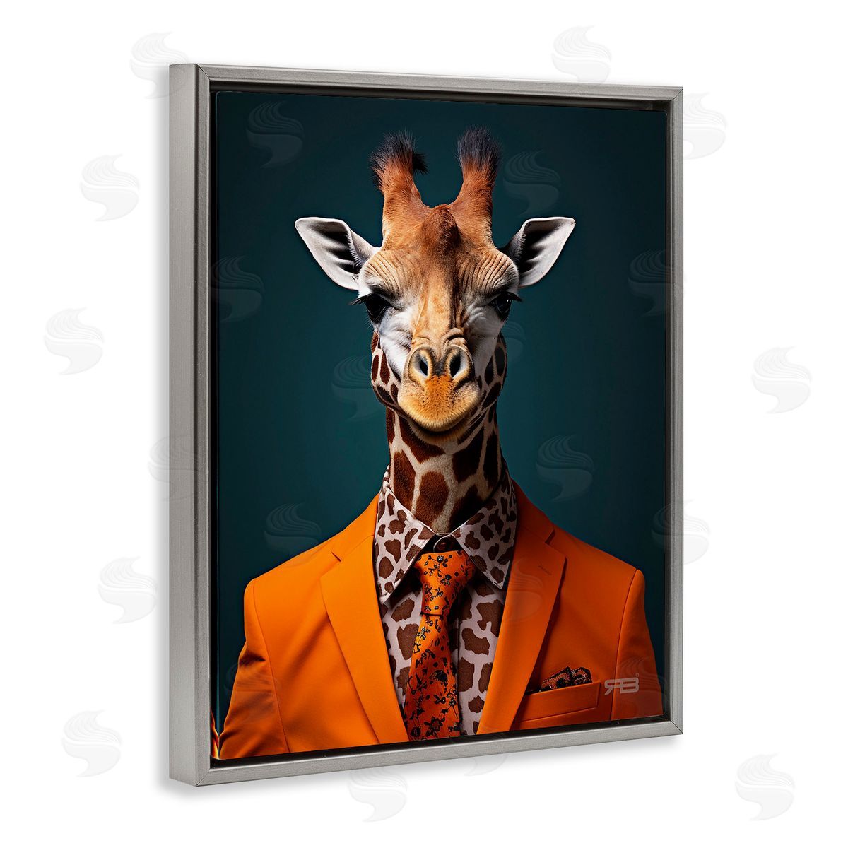 RB Giraffe_side in Formal Suit