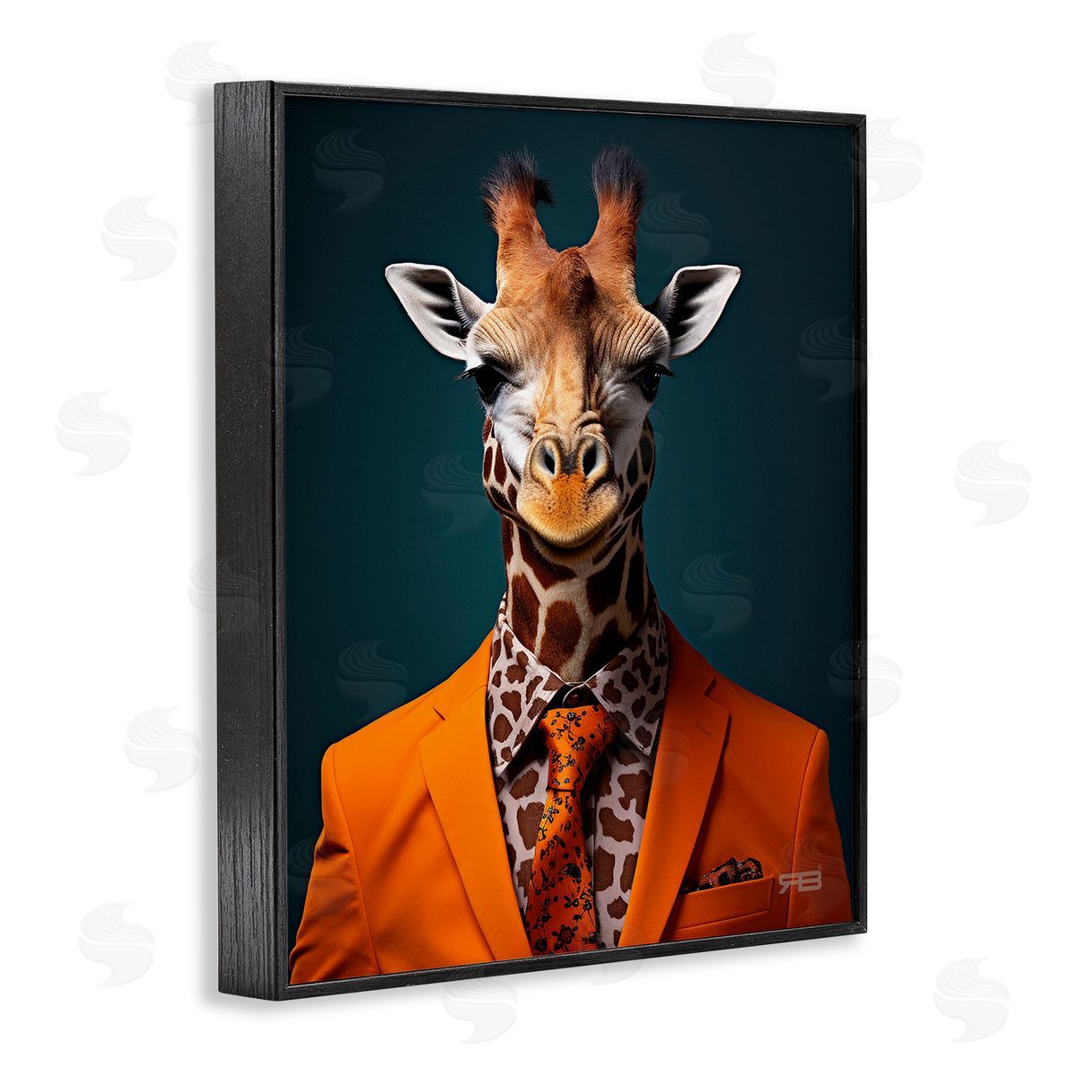 RB Giraffe_side in Formal Suit