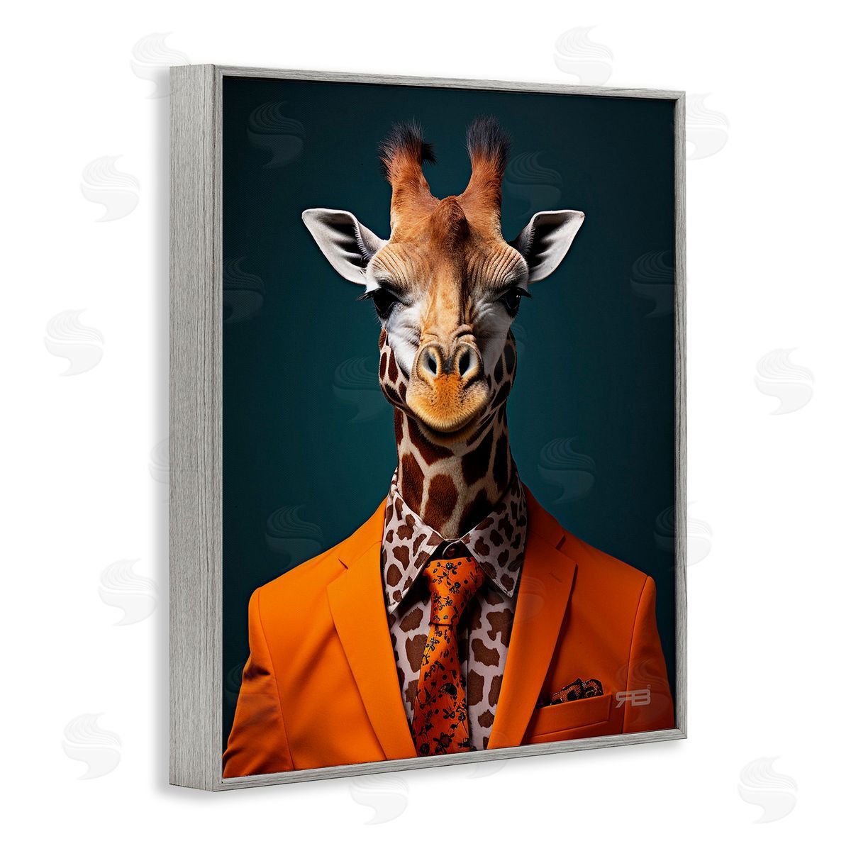 RB Giraffe_side in Formal Suit
