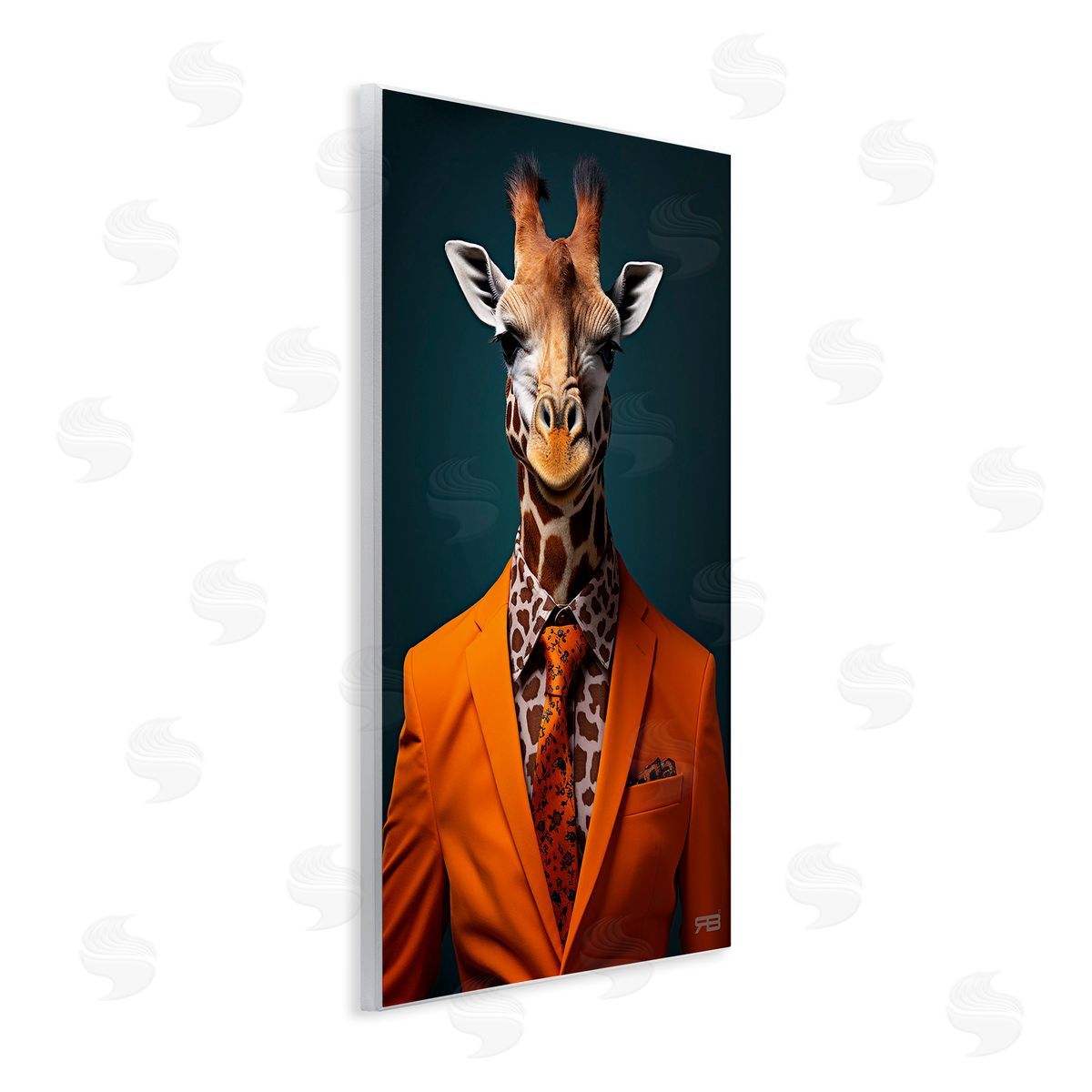 RB Giraffe_side in Formal Suit