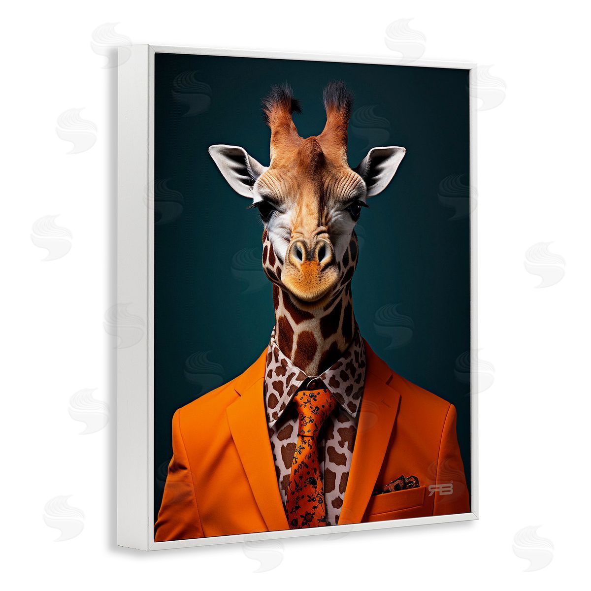RB Giraffe_side in Formal Suit