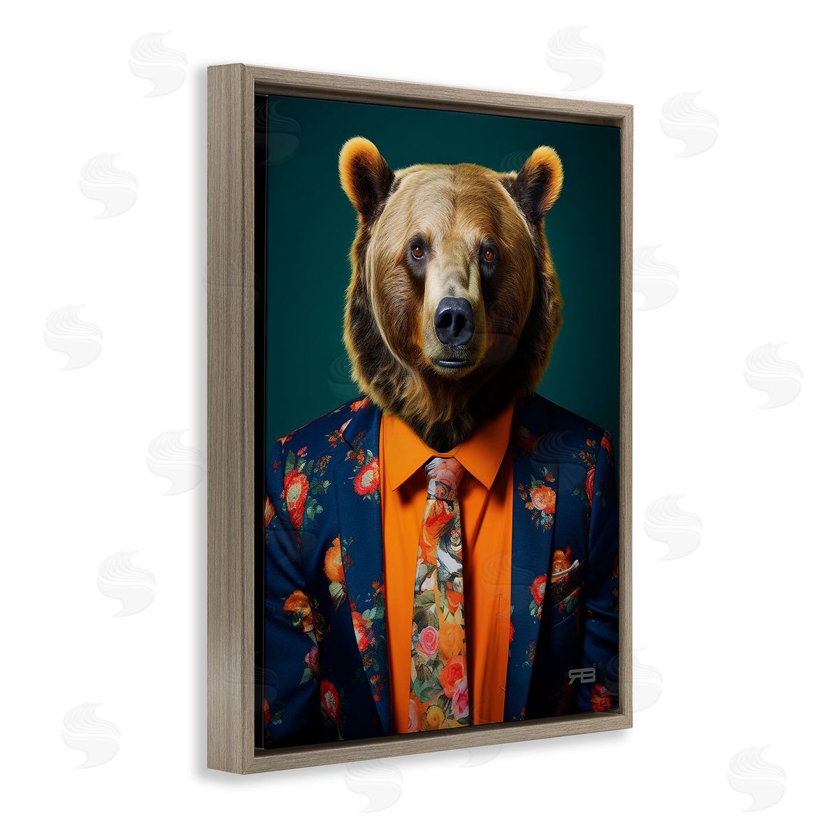 RB Bear in Floral Suit