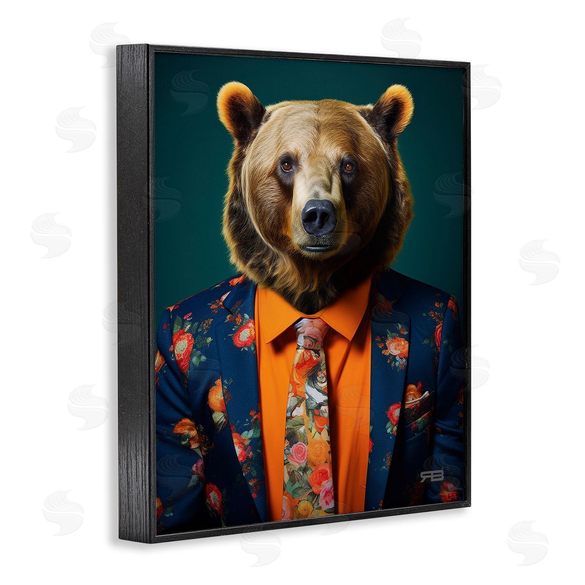 RB Bear in Floral Suit