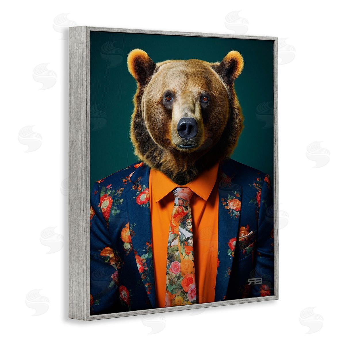 RB Bear in Floral Suit