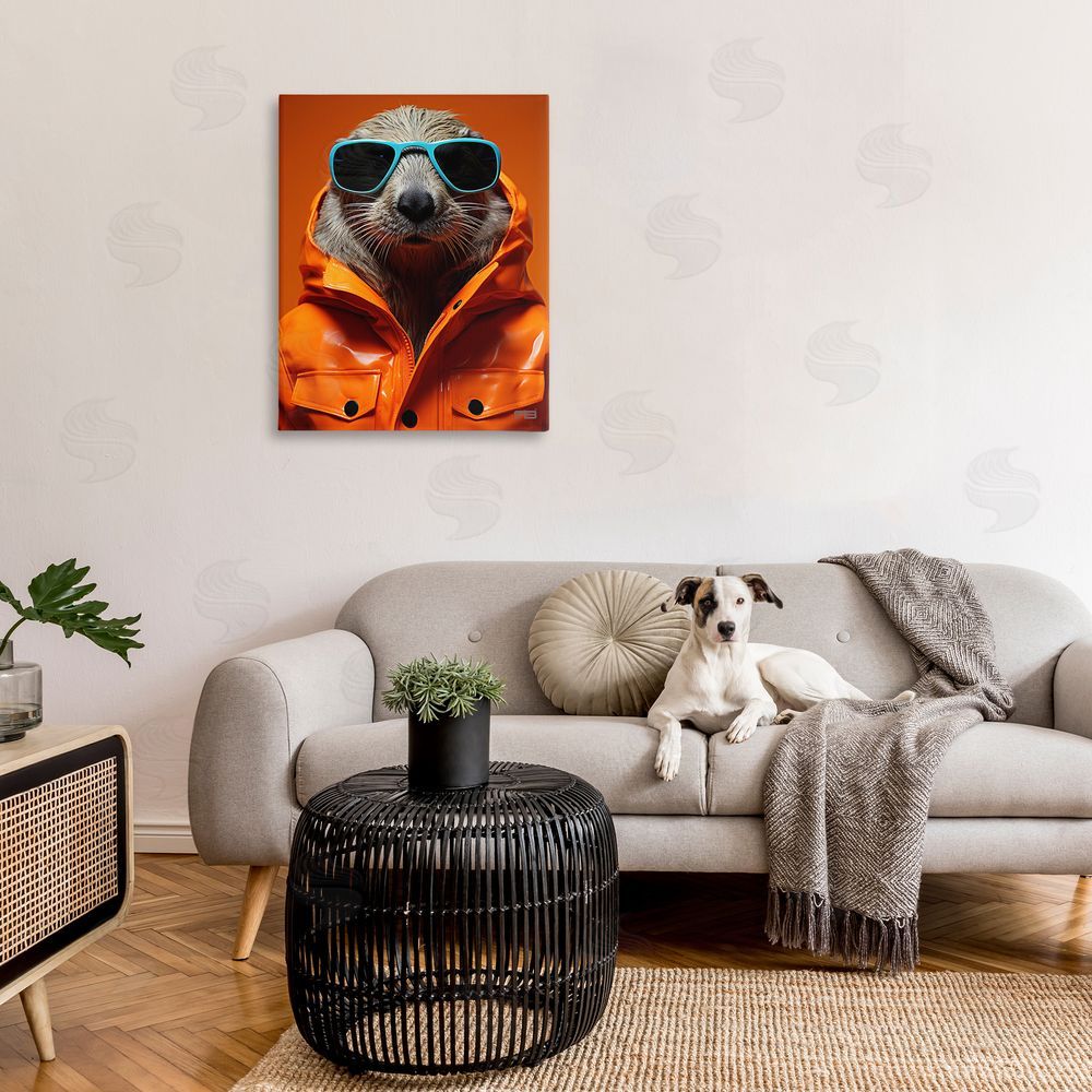 RB Trendy Otter with Glasses