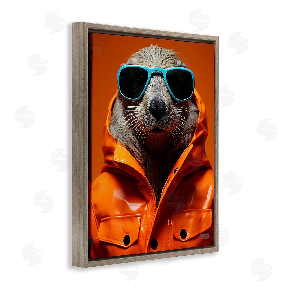 RB Trendy Otter with Glasses