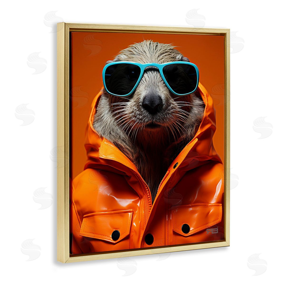 RB Trendy Otter with Glasses