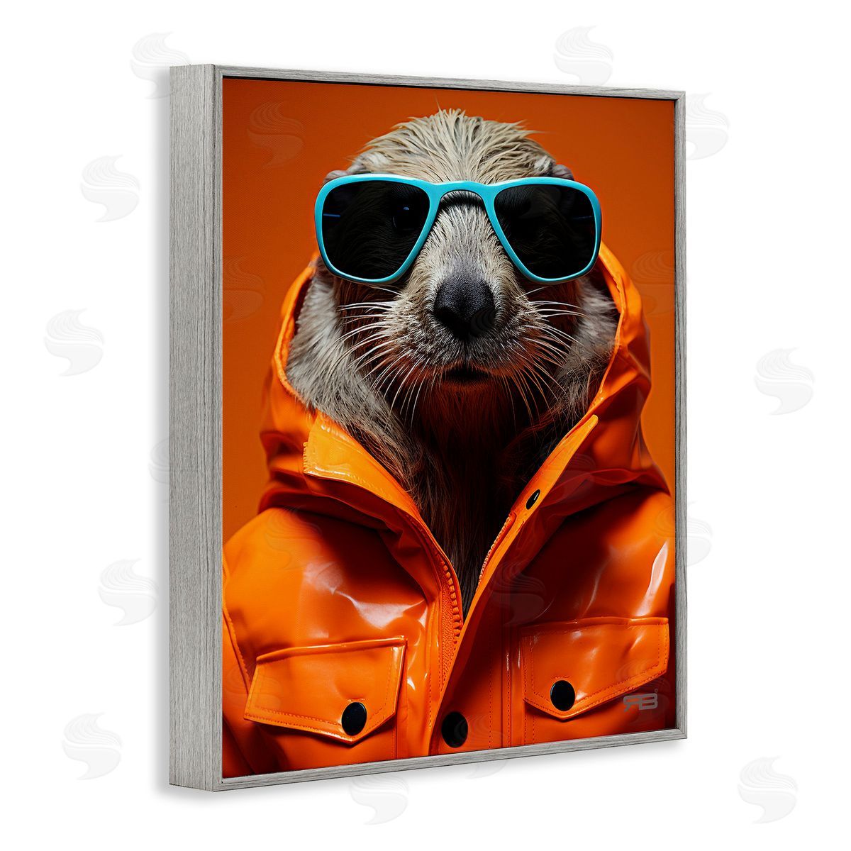 RB Trendy Otter with Glasses