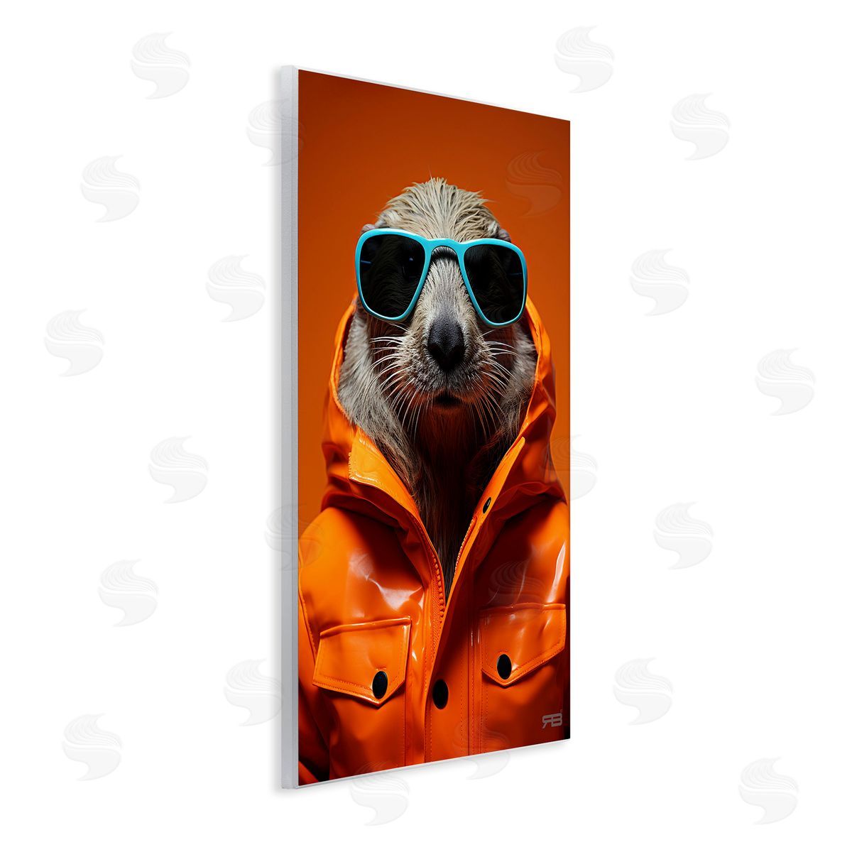 RB Trendy Otter with Glasses
