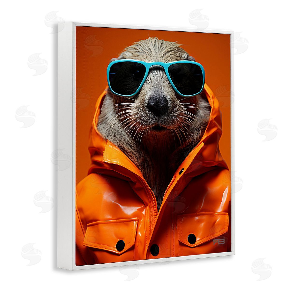 RB Trendy Otter with Glasses