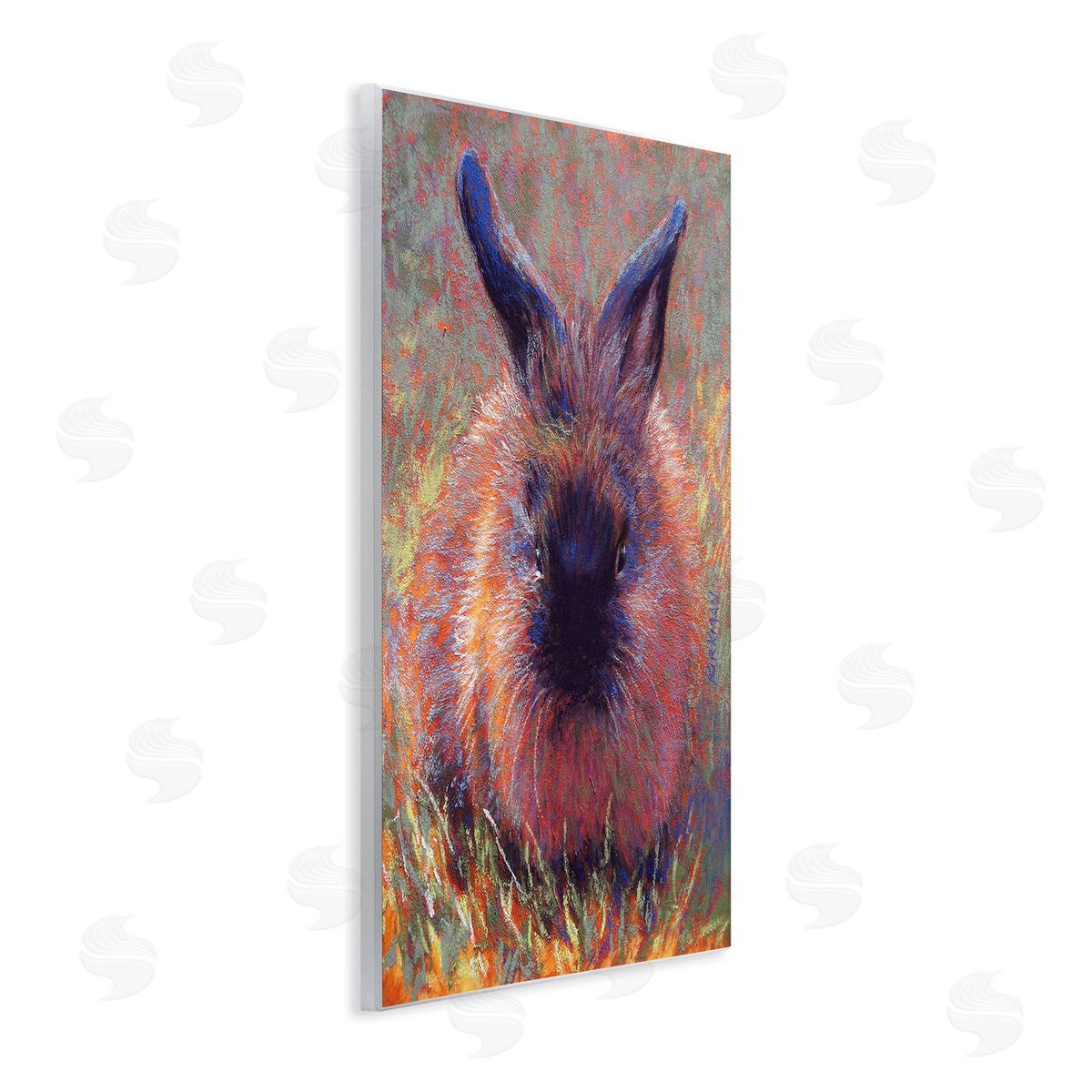 Rita Kirkman Abstract Stippled Rabbit