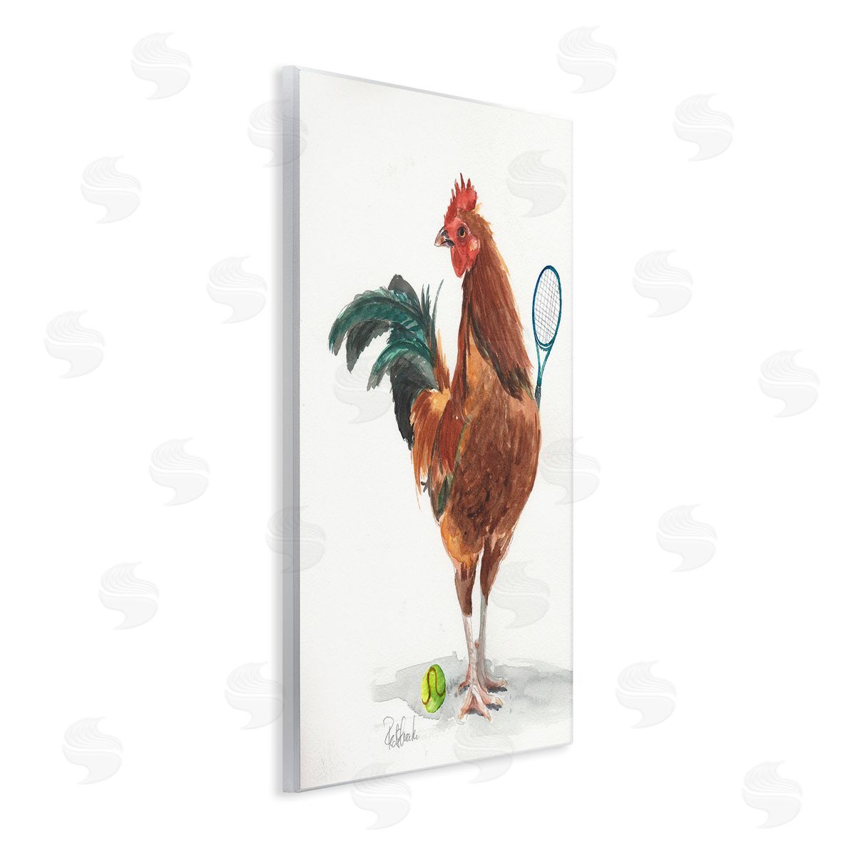 Jennifer Redstreake Tennis Player Rooster