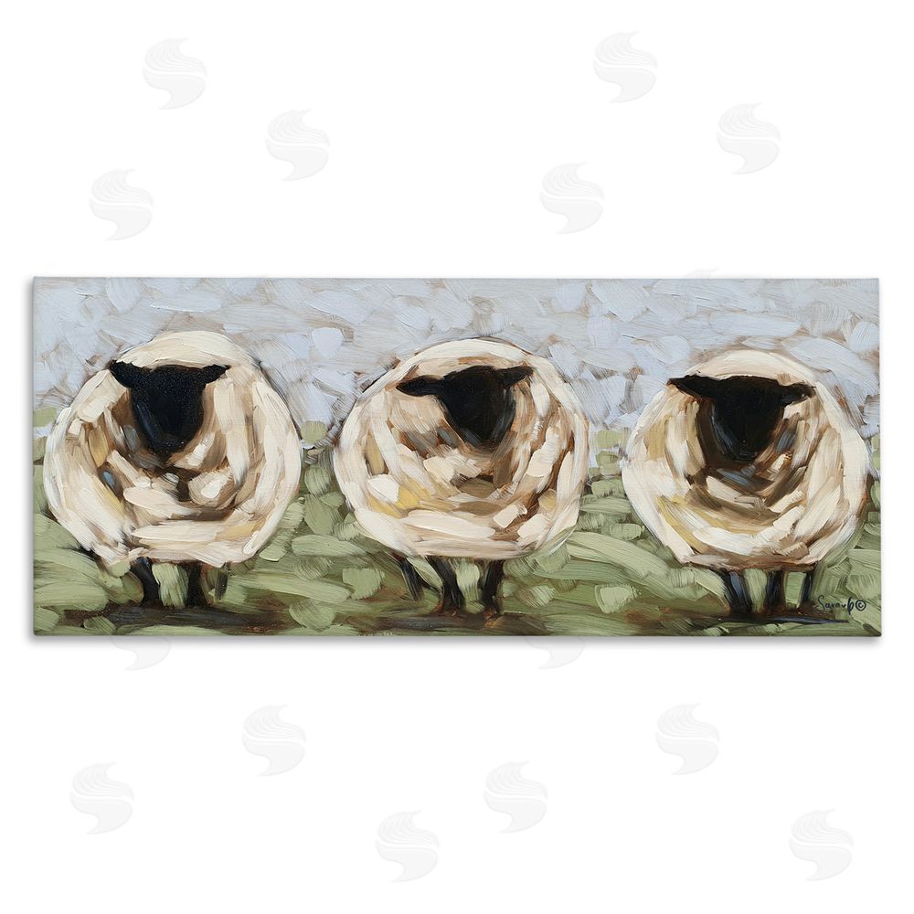 Stellar Design Studio Abstract Sheep Trio